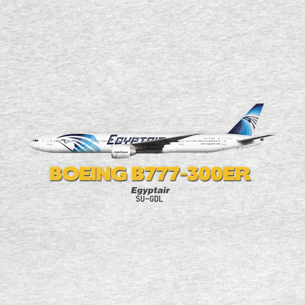 Boeing B777-300ER - Egyptair by TheArtofFlying